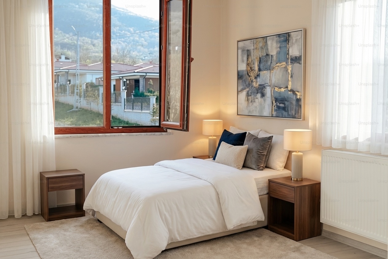 Same bedroom staged by InstantStaged AI